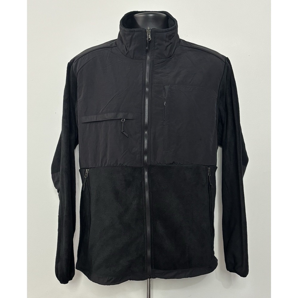 New Mens Fourcast Ultimate Choice Black Sherpa Lined‎ Jacket Coat Size Medium